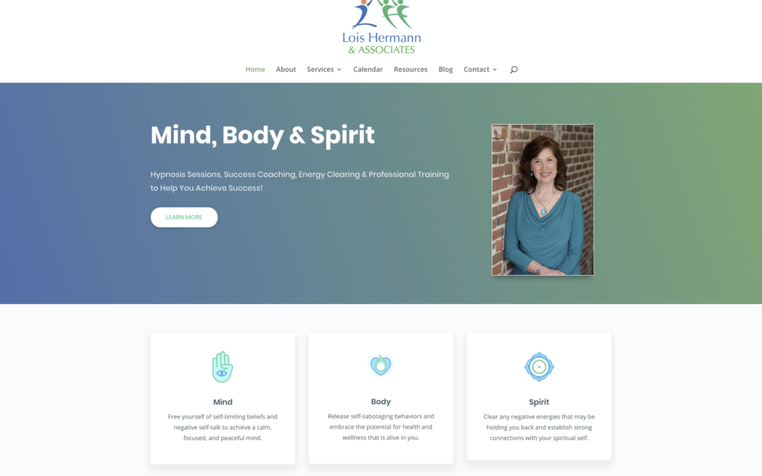 New Body, Mind & Spirit Website
