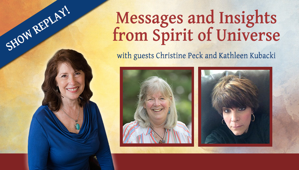 Inspiring Hope Radio Show – Discussion on Universe Session with Christine Peck